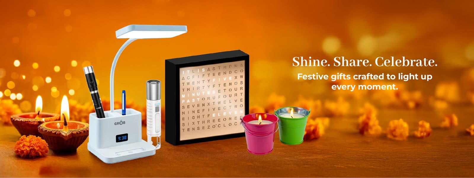 Khan International's corporate Diwali gifts, premium festive collection